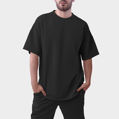 Fashionable Men’s Black T-Shirts